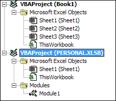 The Personal.XLSB folder