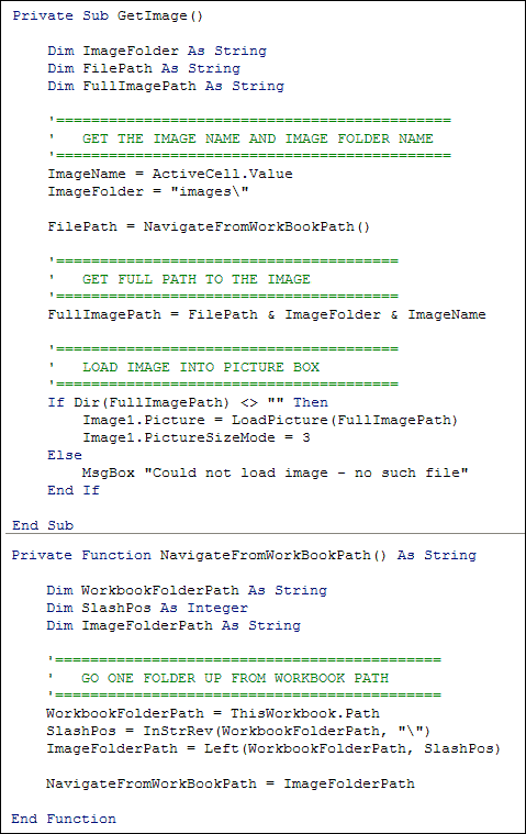 VBA code to place an image in an ImageBox