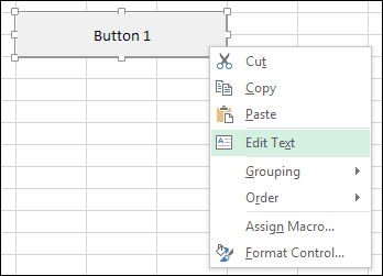 Editting the text of the command button