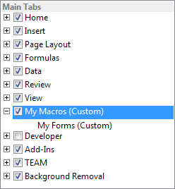 The tab renamed
